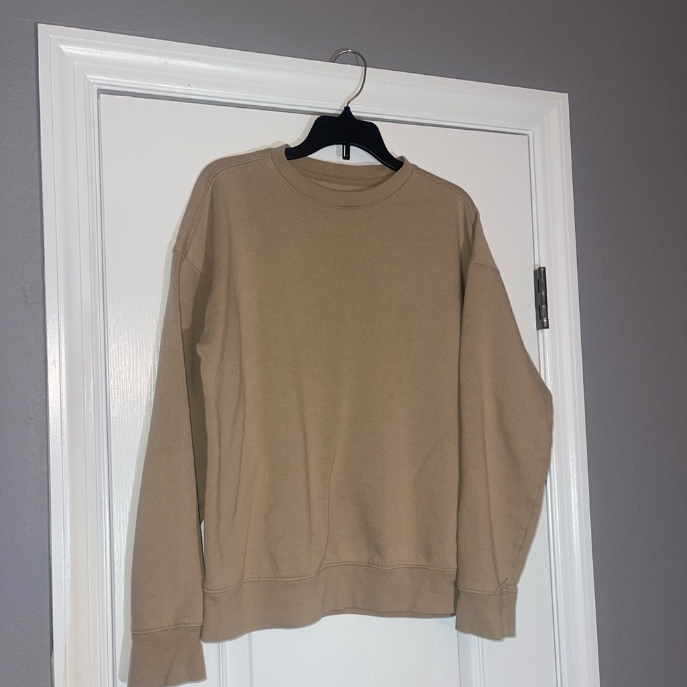 Athletic Works Beige Knit Crewneck Sweater XXL 18